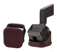 Protezioni antiscivolo per gambe della sedia progettate per proteggere i pavimenti duri senza compromettere la mobilità o la stabilità (marrone)