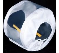 Protezioni antispruzzo in PTFE a doppio strato da 20 pezzi for flangia - Protezioni resistenti alle perdite dei tubi con indicatori di pH, intervallo di temperatura(10inch)