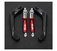 Protezioni antivento per paramani per moto Per Apr@&ilia RS 125 1996 1997 1998-2005 RS125 Moto Paramano Leva Frizione Freno Protezione Manubrio Accessori Protezione Mano(Red With logo)