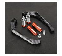 Protezioni antivento per paramani per moto PER CBR250RR CBR300R CBR300RR CBR500R CBR600F Accessori Per La Protezione Della Mano Del Manubrio Leva Frizione Freno CNC Motociclo(Orange With logo)