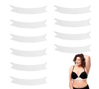 Protezioni assorbenti per il sudore del reggiseno - Unità di protezione anti sudore per il seno, inserto lavabile riutilizzabile per biancheria intima femminile sport e uso quotidiano, bianco