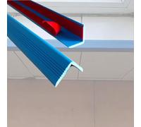 Protezioni autoadesive 40 mm x 7 m - Protezioni in blu, marrone, grigio, bianco per sicurezza e protezione della pelliccia, ideale per case e fabbriche