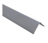 Protezioni autoadesive per pareti, 10 cm di larghezza, protezione per la casa in PVC impermeabile per scale e porte (grigio, 10 x 100 cm)