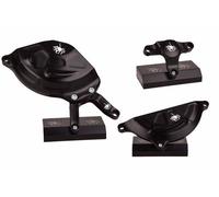 PROTEZIONI CARTER SPIDER IN TRE PEZZI PER YAMAHA R3 E MT-01 IN ALLUMINIO RIC.