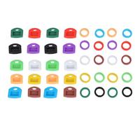 Protezioni colorate adatte per un facile ordinamento e identificazione, include coperture in silicone rotonde e quadrate