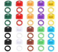 Protezioni colorate adatte per un facile ordinamento e identificazione, include supporti da ufficio in silicone rotondi e quadrati