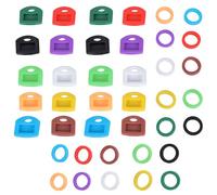 Protezioni colorate adatte per una facile selezione e identificazione, include protezioni in silicone rotonde e quadrate