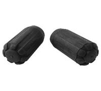 Black Diamond Trekking Pole Tip Protectors - gommini Black unisex