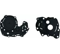 Polisport Off Road Yamaha Yz450f 23-24/yz450fx/wr450f 24 Clutch&ignition Cover Protector Nero