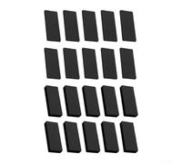 Protezioni da parete per testiera, 20 pezzi, cuscinetti in schiuma EVA per riduzione del rumore e ammortizzazione per proteggere le pareti dai mobili, inclusi tappi per divano