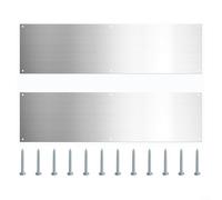 Protezioni di scossa della porta dell'acciaio inossidabile per le porte d'ingresso residenziali per mantenere l'aspetto pulito e minimizzare le esigenze di manutenzione