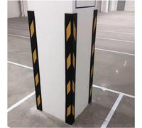 Protezioni di sicurezza per pareti, Colonna riflettente in gomma - strisce di collisione, spessore 1 cm(1pcs-80cm)