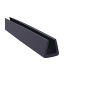 Protezioni for bordi a forma di U, profilo in gomma nera a U da 32,8 piedi, protezione for bordi in gomma for progetti fai da te in lamiera, auto, porta, larghezza x altezza, 10 mm x 13 mm(10mm x 14mm
