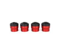 Protezioni Forcella Per Asse Ruota Anteriore O Posteriore Per Moto Per ROYAL ENFIELD Interceptor 650, GT, Bullet 350, H&unter(Red Front Rear SetA)