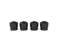 Protezioni Forcella Per Asse Ruota Anteriore O Posteriore Per Moto Per ROYAL ENFIELD Interceptor 650, GT, Bullet 350, H&unter(Black Front Rear SetA)