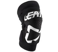 Ginocchiere Leatt 3DF 5.0 Zip Bianco-Nero XXL Nero