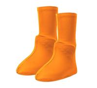 Protezioni impermeabili per scarpe, riutilizzabili, con tessuto avanzato resistente alle intemperie, traspirante, tecnologia Easy Clean, unisex, adatte per uomini e donne, Arancione, Refer to