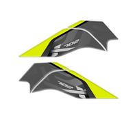 PROTEZIONI LATERALI SERBATOIO RESINA 3D COMPATIBILE CON BENELLI TRK 702 X 2023 FM-1069 (Grigio)