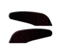 PROTEZIONI LATERALI SERBATOIO RESINA 3D COMPATIBILE CON YAMAHA XSR 700 2016-2020 L-190 (Rosso)