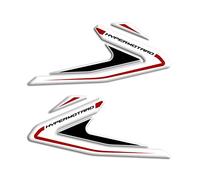 PROTEZIONI LATERALI SERBATOIO RESINA 3D COMPATIBILI CON DUCATI Hypermotard 950 / SP L-097 (White)