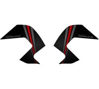 PROTEZIONI LATERALI SERBATOIO RESINA 3D YAMAHA MT-07 TRACER L-020(M) (Red)