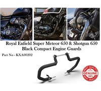 Protezioni motore compatte nere originali adatte per fucile Royal Enfield/Sup...