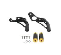 Protezioni motore moto Protezione motore anteriore, pedana passeggero posteriore, barra di protezione per Softail Street Bob FXBB Fat 114 FXFBS FXFB FXLRST FXLRS FXLR