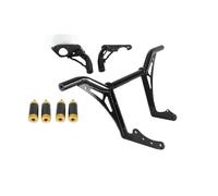 Protezioni motore moto Protezione motore anteriore, pedana passeggero posteriore, barra di protezione per Softail Street Bob FXBB Fat 114 FXFBS FXFB FXLRST FXLRS FXLR