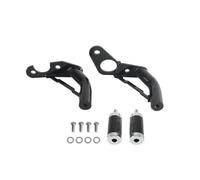 Protezioni motore moto Protezione motore anteriore, pedana passeggero posteriore, barra di protezione per Softail Street Bob FXBB Fat 114 FXFBS FXFB FXLRST FXLRS FXLR