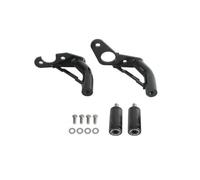 Protezioni motore moto Protezione motore anteriore, pedana passeggero posteriore, barra di protezione per Softail Street Bob FXBB Fat 114 FXFBS FXFB FXLRST FXLRS FXLR