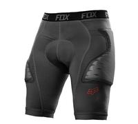 Fox racing titan race short charcoal mtb pantalone fondello protection new S ...