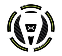 Protezioni Paraserbatoio Compatibile Con Voge Per Valico Per 900DSX Per DS900X Per 900DSX 2024 3D Moto Tappo Del Serbatoio Del Carburante Protezione Adesivo Accessori(Lime Yellow)