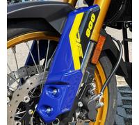 Protezioni Parasteli Adesivi Gel 3d moto Suzuki V-Strom 800 DE giallo compatibil