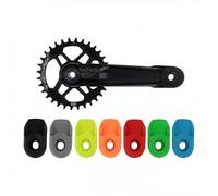 Protezioni Pedivelle Bici Nere Universali Resistenti Coppia
