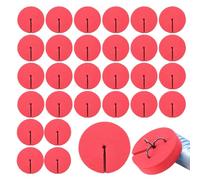 Protezioni per ami triple, coperchi per ami per esche da - 30 copertine per cappelli a gancio EVA | protezione per amo Jig, tappi per amo da , coperchi per amo Tr, rosso, Se référer au