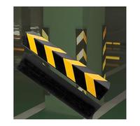 Protezioni per angoli da parete, Paraspigoli in gomma for pareti, avviso di sicurezza riflettente, colonna in antiurto(3pcs)