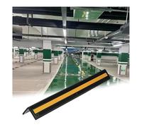 Protezioni per angoli da parete, Paraspigoli in gomma riflettente, strisce riflettenti anticollisione, for garage e magazzini(2pcs-60cm)