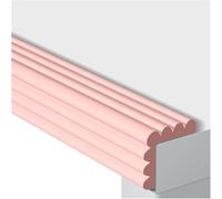 Protezioni per angoli e bordi dei mobili, Protezioni for angoli for mobili, protezione for bordi, cuscino di sicurezza in schiuma adesiva for tavolino da caffè, cucina, camino(Pink,8pcs)