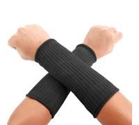 Protezioni per Avambraccio per Pelli Sottili, Maniche Protettive per Braccio per Uomo 1 Paio di Maniche Resistenti Al Taglio, Protezione per Braccio in Filo di Acciaio Inossidabile(No. 10 22cm)