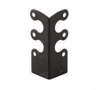 Protezioni per battiscopa antiche, protezioni angolari in metallo vintage per battiscopa, staffe angolari per mobili in ferro retrò, coperture decorative per bordi da parete per la casa classica, 6
