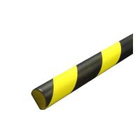 Protezioni Per Bordi In Schiuma Da 39", Protezioni Autoadesive Per Pareti Da Garage A Forma Di D, Strisce Gialle/nere Ad Alta Visibilità E Paraurti Di Sicurezza Per Angoli(Large D-shaped,10PCS)