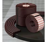 Protezioni per Bordi per Protezioni Angolari A Prova di Bambino, 6 13 32 Striscia Adesiva per Paraurti Angolare Lunga 65 Piedi per Porte da Scrivania per Mobili Specchio da Par, #2, L 20m/65.6ft