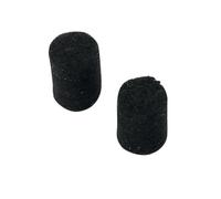 Protezioni per chiavi di sassofono in feltro GEWA stop, colore nero, diametro 9 mm, confezione da 25 pezzi