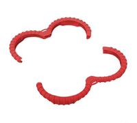 Protezioni per eliche per DJI Avata 2 | Paraurti anti-collisione in ABS con protezione dagli urti | Coperture di protezione dell'elica leggere per accessori di volo sicuro (nero | arancione | (rosso-1