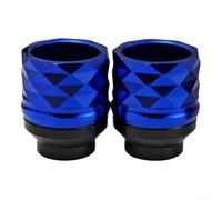 Protezioni per forcella anteriore della moto, progettate per migliorare la sicurezza di guida, fornendo una presa sicura e un assorbimento degli urti per forcella anteriore e ruota (blu)
