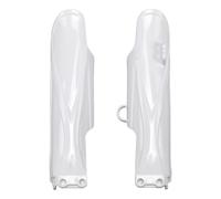 Protezioni per forcella copriforcella UFO PLAST in 2 pezzi bianco OEM