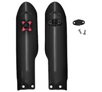 Protezioni per forcella UFO PLAST copriforcella in 2 pezzi nero