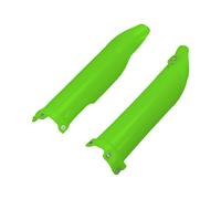 Protezioni per forcella UFO PLAST copriforcella in 2 pezzi verde OEM