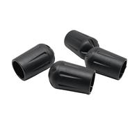 Protezioni per gambe della sedia, confezione da 4 cuscinetti elastici che non lasciano , resistenti alle ammaccature, per sedie pieghevoli a luna, per interni ed esterni, per giardino, patio