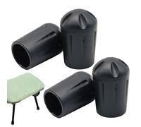 Protezioni per gambe della sedia, confezione da 4 cuscinetti elastici che non lasciano , resistenti alle ammaccature, per sedie pieghevoli a luna, per interni ed esterni, per giardino, patio